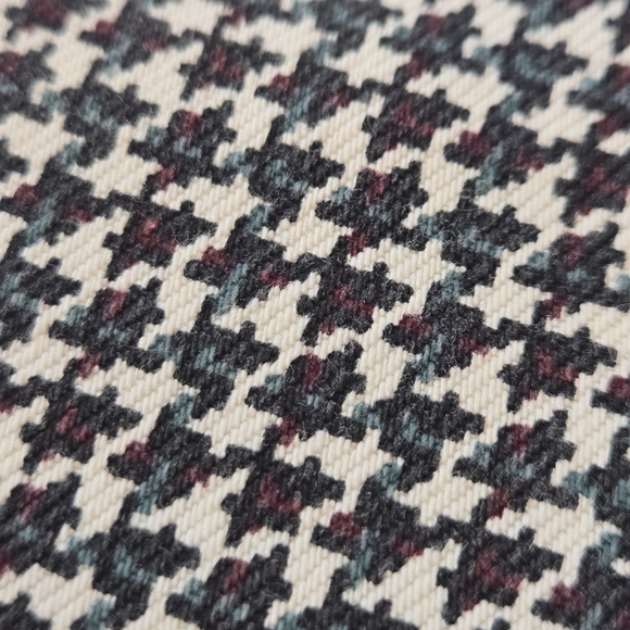 Madewell Houndstooth Kickout Ankle Crop Pants Size 30 Stretch - Picture 6 of 16